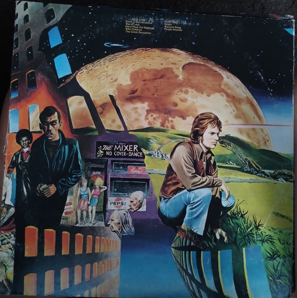 COPY - Van Morrison "Hard Nose The Highway" Vintage Vinyl Record - Picture 2 of 4